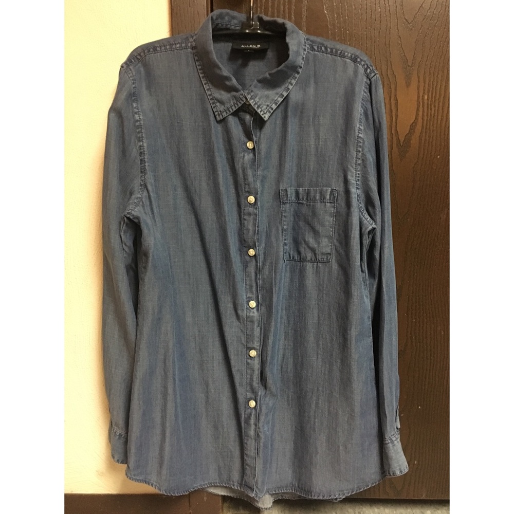 Tencel Button Down Chambray Shirt
